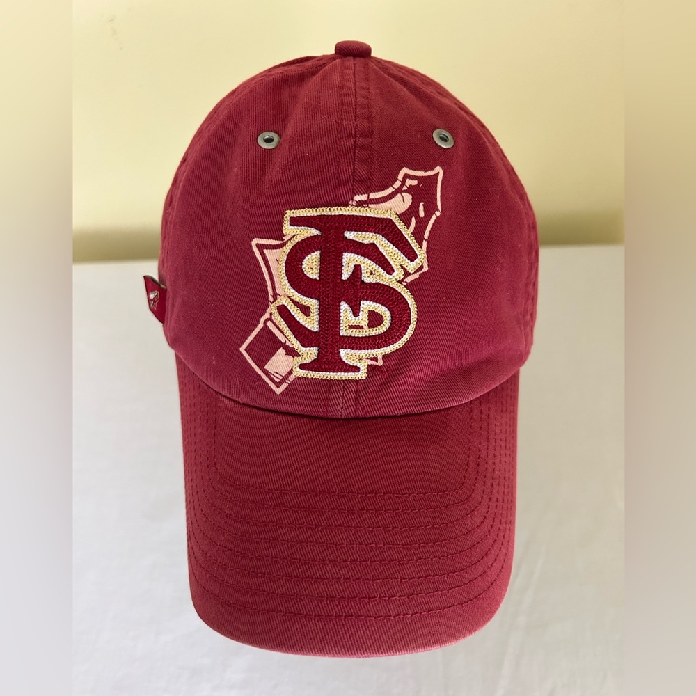 Florida State Seminoles FSU Hat Cap Red Garnet Fitted Size S Twins Enterprise